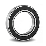 Подшипник радиальный однорядный шариковый 6208-2RS 40×80×18 мм