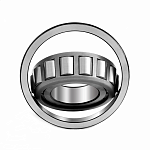 Подшипник роликовый 7612 А-6 "Волжский стандарт"